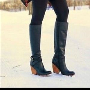 Korks Kork-Ease Natali Black Zip Up Boots 8.5